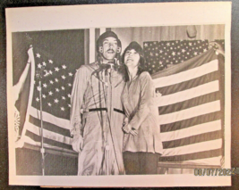 Donald Sutherland, Jane Fonda (Original Vintage Unseen Candid Photo) - $197.99