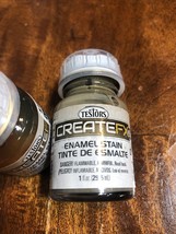 2x Testors Createfx Enamel Stain 1oz-Natural Fast Shipping In Stock Quick Ship - £14.74 GBP