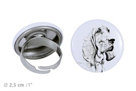 Ring with a dog- Redbone coonhound - £10.12 GBP