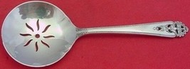 Queen&#39;s Lace by International Sterling Silver Nut Spoon 5 1/8&quot; Serving Heirloom - £46.51 GBP