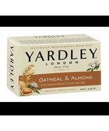 Yardley London Soap Bath Bar Oatmeal & Almond 4 Oz 120 G ( 12 pack) - £31.59 GBP