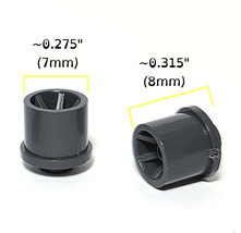 2pc BTO Newly Made Aurora AFX Magnatraction HO Slot Car Rear Wheels 8719... - $1.49