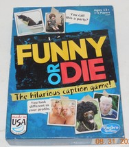Funny Or Die The Hilarious Caption Game 100% Complete by Hasbro Games - $14.71