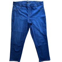 Liverpool Jeans Womens 24W Blue Denim Eco Sienna Pull On Super Skinny Gr... - $28.80