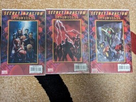 Secret Invasion Chronicles #1, 2, 3 Set Marvel Comics VF/NM - £11.86 GBP