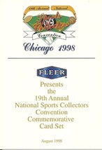 1998 Fleer Tradition Mantle National Sports Collectors Checklist 3x5 - $2.00