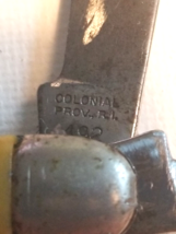 Vintage Colonial Prov R.I. 492 2 Blade Folding Pocket Knife - $12.86