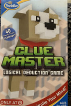 Clue Master Thinkfun Logical Deduction Game Reasoning 40 Challenges NEW - $19.68