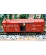 HO Scale: Tyco Burlington No. Auto. Freight Unload Box Car; Model Railro... - £9.44 GBP