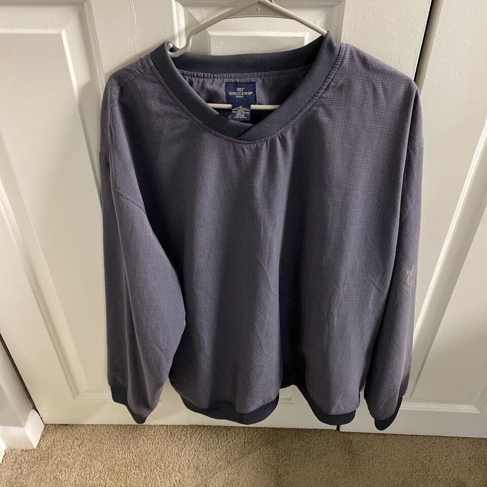 Dockers Men’s Blue XL Golf Pullover  - $4.95