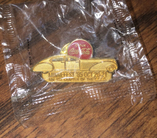 Primary image for Coca Cola Minnefest October 1995 MN, 1st Chapter CCCC Lapel Pin SEALED