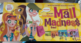 Vintage Mall Madness Electronic Talking Board Game Milton Bradley 2004 C... - $49.49
