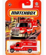 Matchbox International Terrastar Boeing Fire Ambulance 71/100 1:64 Scale... - $8.25