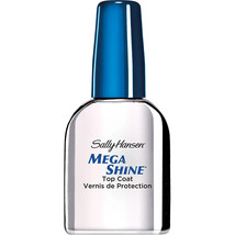 SALLY HANSEN Mega Shine Top Coat (0.43 fl oz / 12.7 ml) - NEW!!! - £22.04 GBP