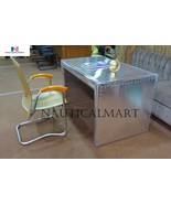 NauticalMart Aviator Streamline Desk Media Table Aircraft Decor Furniture - $18,688.29 MXN