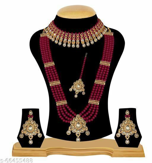 Primary image for Indian Kundan Wedding Necklace Traditional Choker Set Fashion Earrings Jewelry