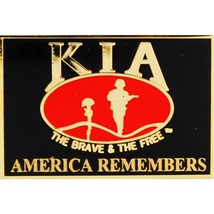 Eagle Emblems Pin-Memorial, Flag, America Remembers Our Kia (1&quot;) - £7.48 GBP