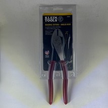 KLEIN TOOLS D248-8 8&quot; HIGH-LEVERAGE DIAGONAL CUTTING PLIERS ANGLED HEAD ... - £16.39 GBP