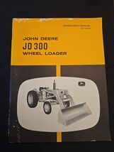 John Deere JD 300 Wheel Loader Operator's Manual Tractor ON-T24469 - $29.68
