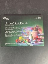 Mungyo Gallery Semi-Hard Pastels Cardboard Box Set of 36 - Assorted Colors - £23.99 GBP