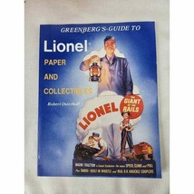 Greenberg&#39;s Guide to Lionel Paper and Collectables Robert Osterhoff Pape... - $143.97