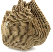 The Sak Nutmeg Hand Crochet NEW Mini Hobo Bag Womens Crossbody Purse SEE... - $34.65