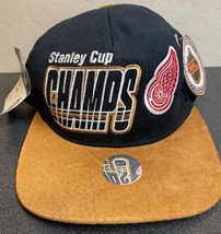 NEW Detroit Red Wings 1997 NHL Stanley Cup Champs Hat Baseball Cap NWT - £57.72 GBP