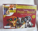 Puss In Boots the Last Wish Limited Gift Set Blu Ray-DVD Unopened  - $55.00