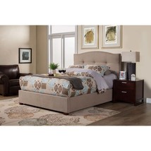 Gramercy Queen Tufted Upholstered Bed, Haskett/Jute - $13,684.06 MXN