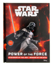 Star Wars Power Of The Force Mysteries Of Jedi Book w/Glowing Led Lightsaber - £12.81 GBP
