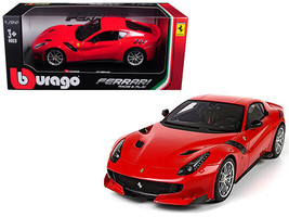 Ferrari F12 TDF Red 1/24 Diecast Car Bburago - $41.22