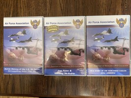 Air Force Association Lot Of 3 DVDs 101st Airborne Screaming Eagles History - £31.66 GBP