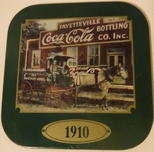 Coke Coca Cola Coasters set of 2 feauturing Vintage Advertisements - £3.91 GBP