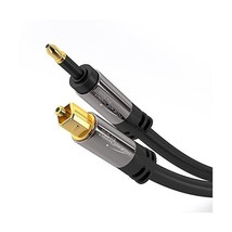 KabelDirekt 1m Mini TOSLINK Optical Digital Audio Cable - PRO Series  - £14.00 GBP