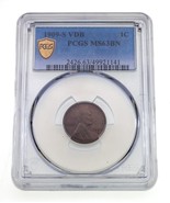 Cent De Blé Lincoln 1C 1909-S VDB Noté Par PCGS Comme MS63BN Marron - $53,504.22 MXN