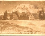 RPPC Paradise Inn Mount Rainier National Park WA Washington UNP Postcard - $4.90