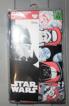 Disney Star Wars Boys Briefs 5 Pack Storm Trooper Underwear Size 4, 6 and 8 NIP - £8.35 GBP