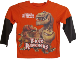 Disney Pixar  Long Sleeve T-Shirt &quot;Kids Size 3T &quot;The Good Dinosaur T-Rex Rancher - £12.37 GBP