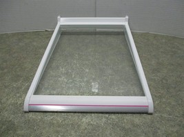 Amana Refrigerator Glass Shelf SCUFFED/PINK/SILVER # 10436604 10436603 10370010 - $45.00