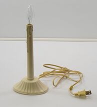 VV1) Vintage Plastic Holiday Christmas Electric Window Candolier Candle - $7.91