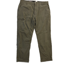 Gerry Men Venture Fleece Lined Pant Cargo Pocket Green 40x34 - £18.77 GBP