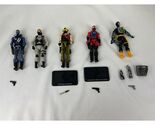 Lot of 5 G.I. Joe Cobra Figures 25th Anniversary Firefly B.A.T. HISS Cop... - $75.00