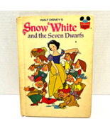 Vintage 1973 Walt Disneys Snow White and The Seven Dwarfs Hard Back - £8.35 GBP