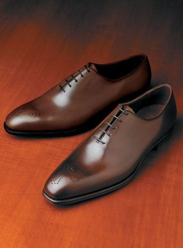 New Handmade whole cut cowhide leather shoes, men coffee brown leather shoes