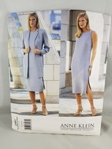 Vogue Anne Klein Sewing Pattern 2387 Jacket Dress 1999 Misses Size 12 14 16 - $12.18