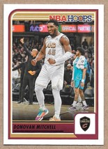2023-24 Hoops #149 Donovan Mitchell Cleveland Cavaliers - £1.55 GBP