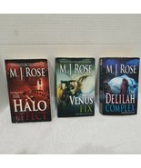 Lot of 3 M.J. Rose Books The Venus Fix,The Delilah Complex,The Halo Effect - £14.07 GBP