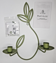PartyLite Herbal Spring Wall Sconce Retired NIB P8462/P28C - $26.99