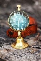 Orologio da tavolo antico in ottone fatto a mano orologio da scrivania... - £25.68 GBP