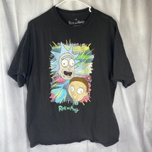Rick and Morty T-Shirt Adult Swim Mens Size 2XL XXL Adult Swim Tshirt Tee Men - £10.47 GBP